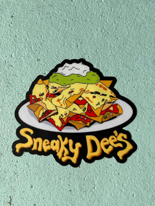 Sneaky Dee’s King Crown sticker